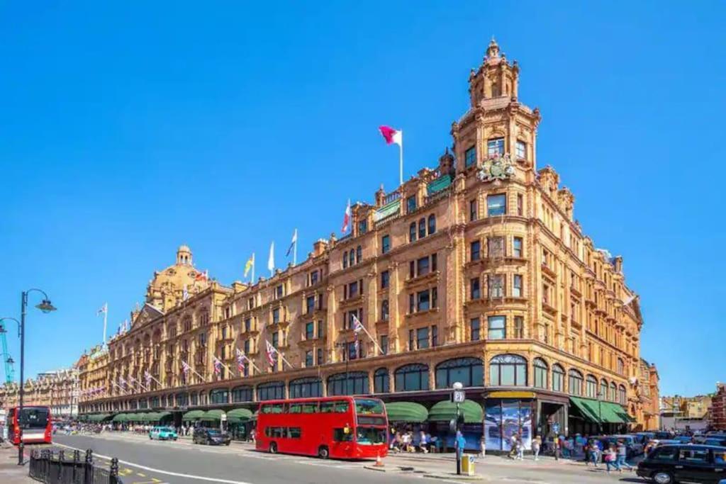 Апартаменты Harrods 2 Bed Lux Flat W/Patio Лондон Экстерьер фото