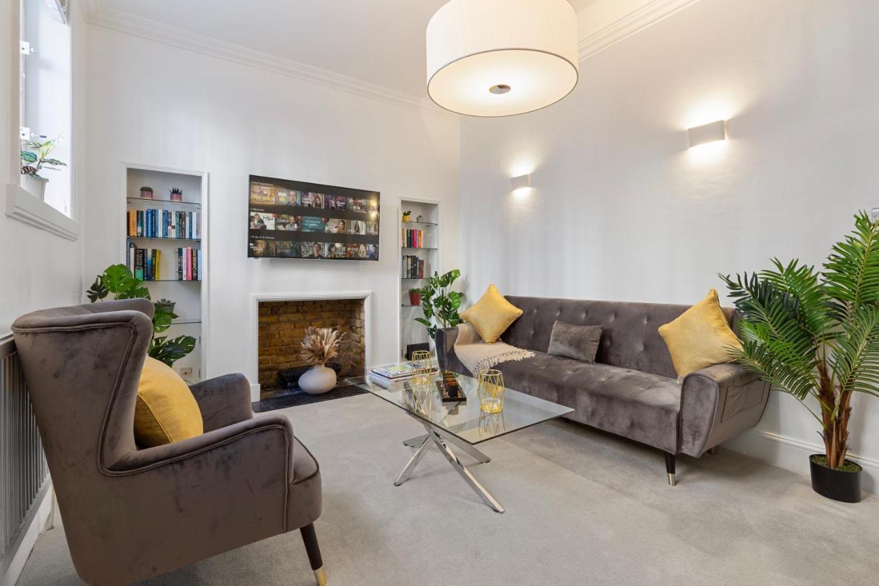 Апартаменты Harrods 2 Bed Lux Flat W/Patio Лондон Экстерьер фото