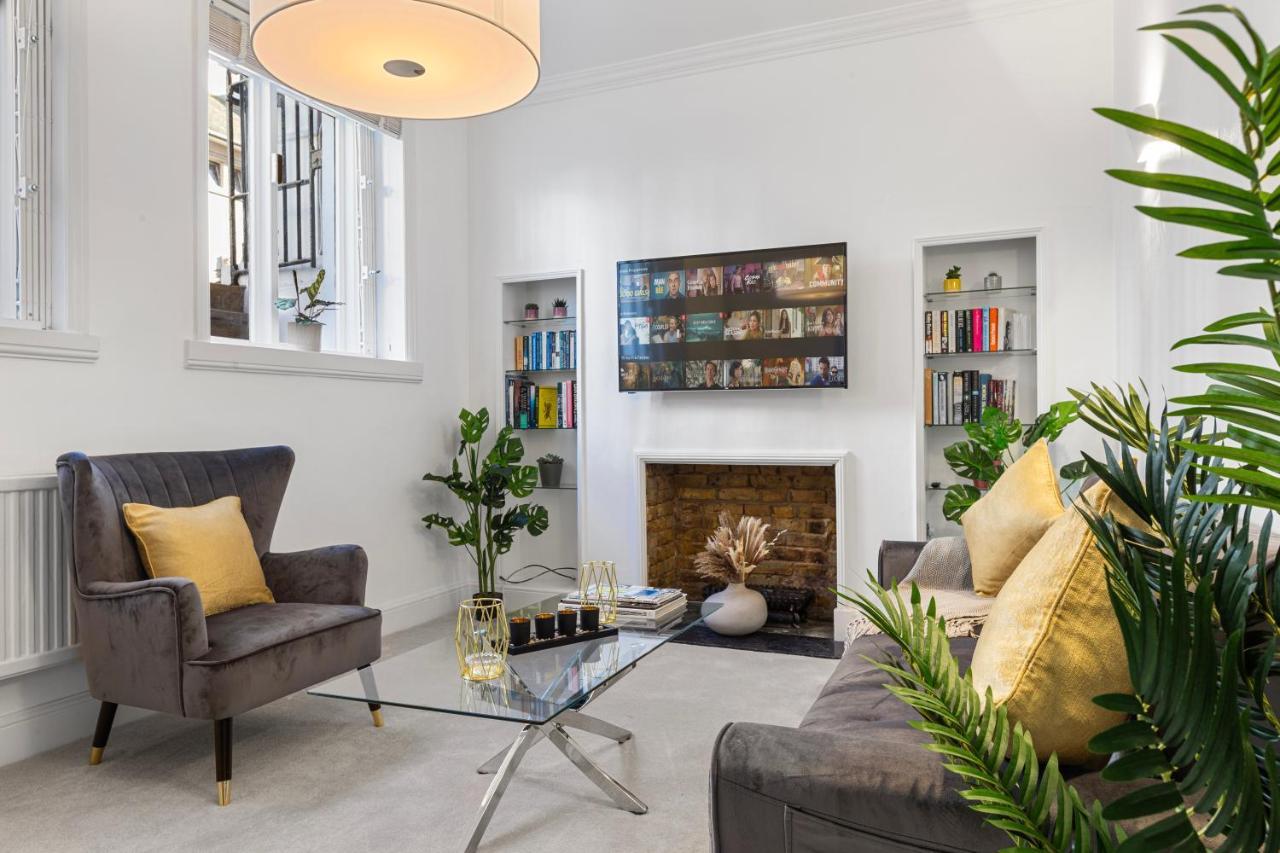 Апартаменты Harrods 2 Bed Lux Flat W/Patio Лондон Экстерьер фото