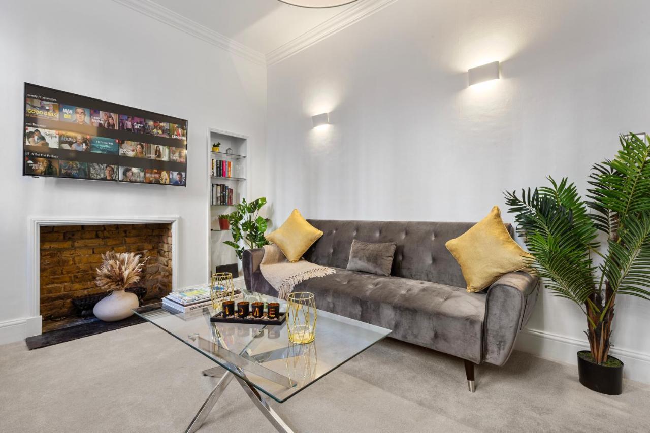 Апартаменты Harrods 2 Bed Lux Flat W/Patio Лондон Экстерьер фото