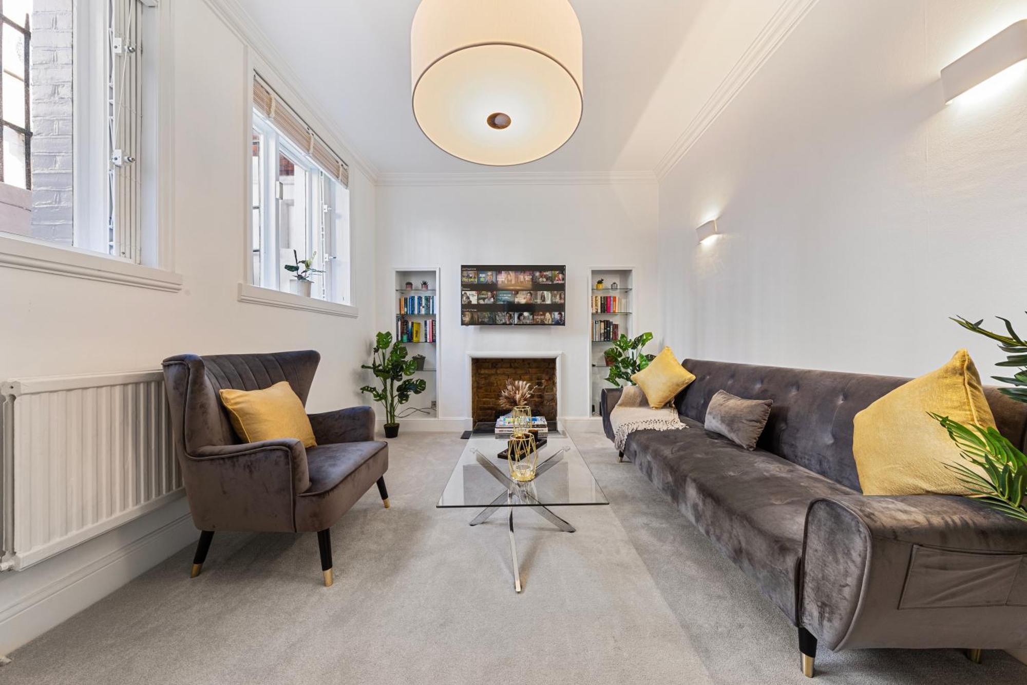 Апартаменты Harrods 2 Bed Lux Flat W/Patio Лондон Экстерьер фото